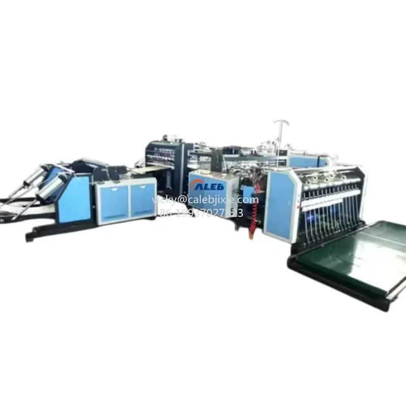 YWM Certificate Industrial PP Woven Bag Cutting Sewing Machine Shearing Sealing Imprinting Multifunctional Producing Machine