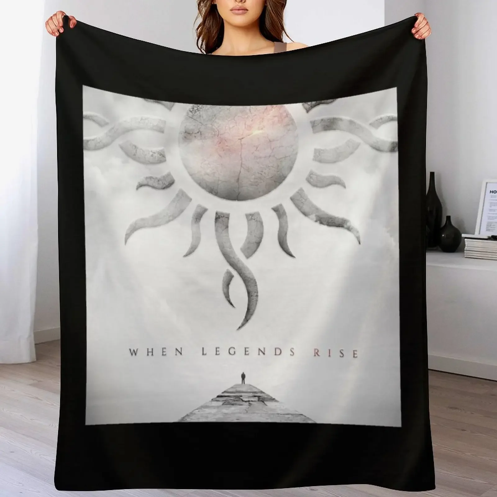 

New When Legends Rise Throw Blanket Cozy Throw Blanket for Bed Sofa Chair