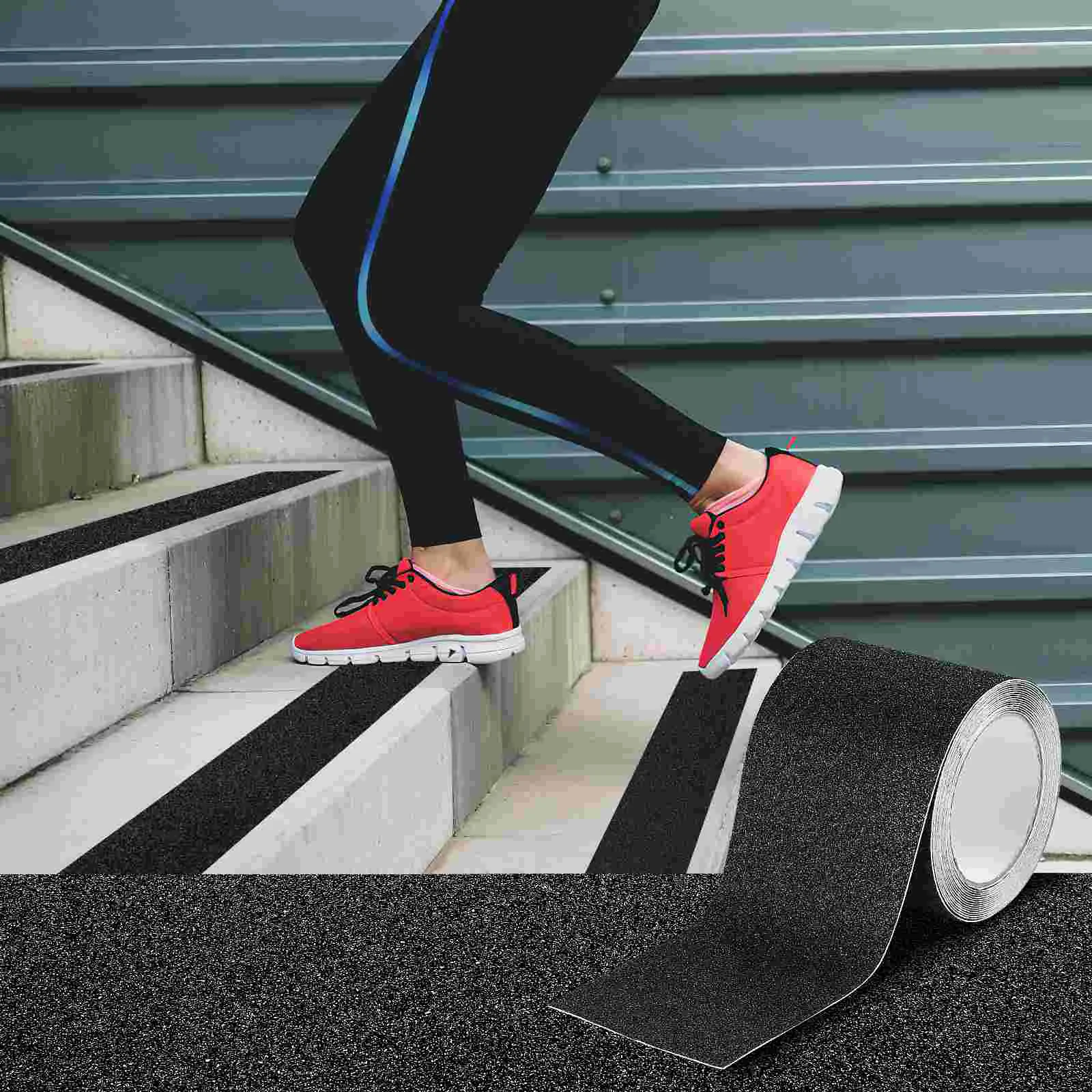 เทปกันน้ําพื้น Anti-SLIP Traction Anti-Skid Nonslip Matte Treads ความปลอดภัยสําหรับในร่มกลางแจ้งขั้นตอน PVC