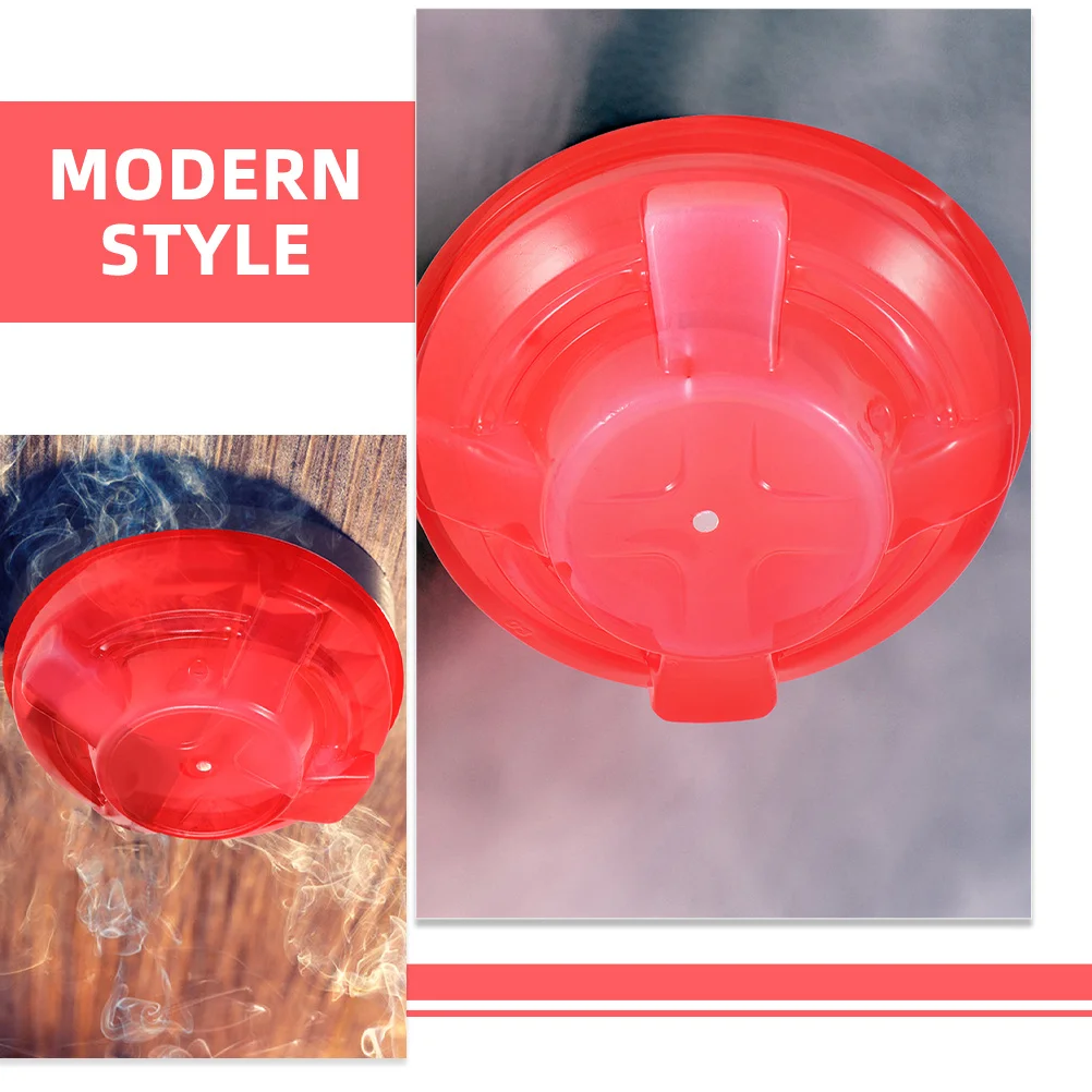 5 Pack Smoke Protective Covers Red Plastic Fire Pull Station Guard for Home Kitchen Dust Cover Fryer Safety 2025 New