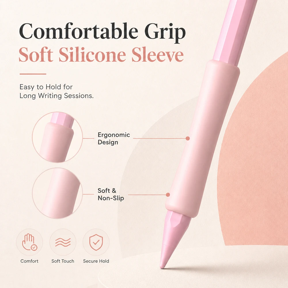 Stylus Pencil For iPad Girls Fast Charging Palm Rejection Tilt Magnetic LED Battery Display Tablet Pen School Notes Drawing