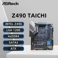 ASRock Z490 TAICHI Motherboard Supports i9-11900KF 10900K i7-11700K 10700F i5-11600 10400 CPU DDR4 4666MHz+ M.2 NVME HDMI ATX