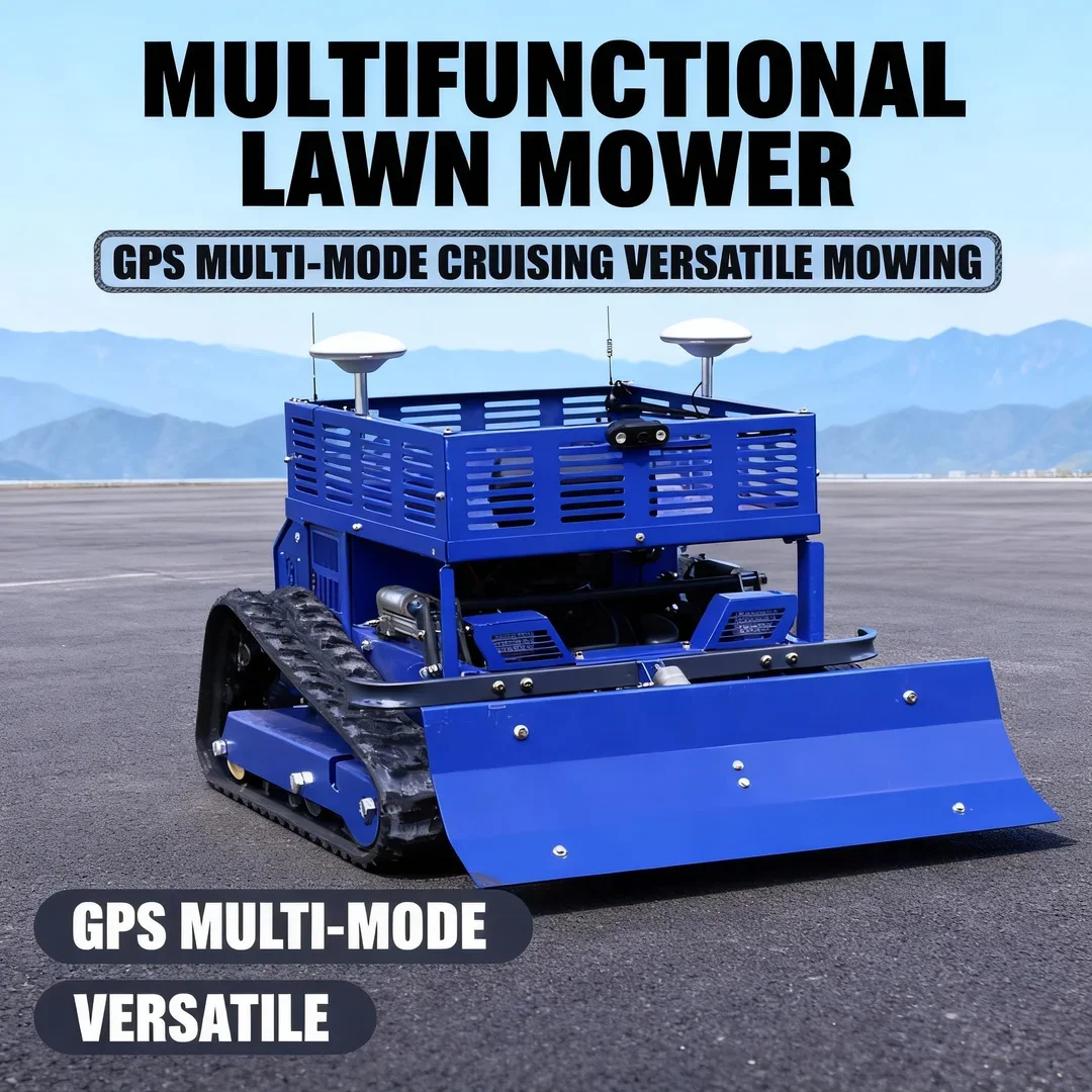 Customized Highly Cost-Effective Lawn Mower 4-Stroke GPS Auto Navigation Remote Control Robot With 550mm Cutting Width