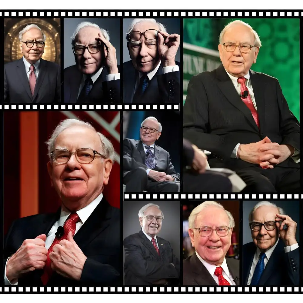 Person Investor Warren Buffett Poster Premium HD Decor Wall Art for Interior Room Makeover Home Accents Gift