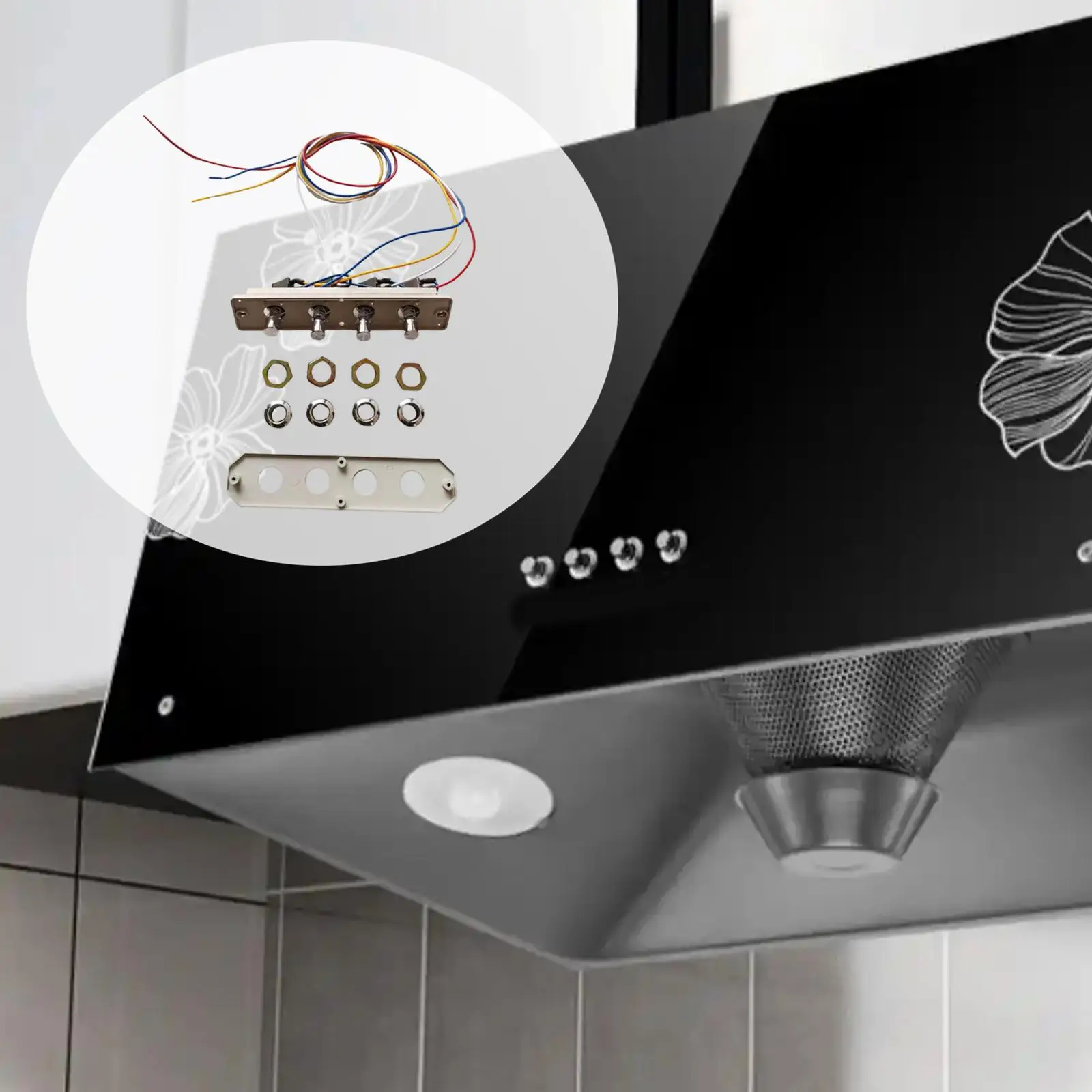 Range Hood Switch Lightweight Restaurant Supplies Household Keyboard Switch