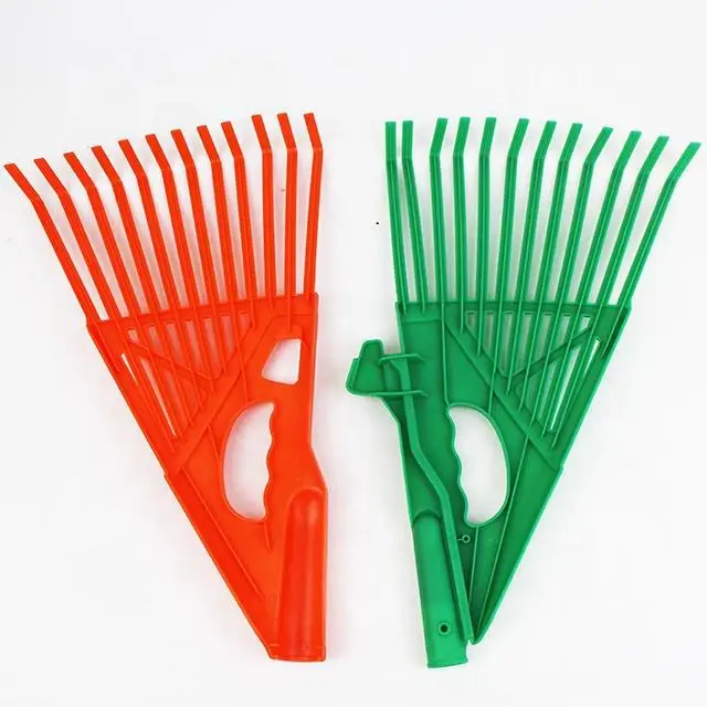 Splicable Grass Rake Courtyard Household Grass Rake Leaf Rake Agricultural  Plastic