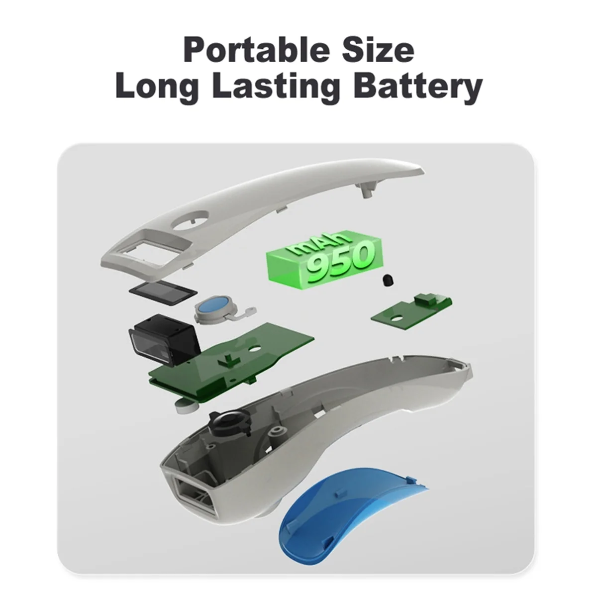 

Новый портативный экспресс-сканер Tech C70, беспроводной Bluetooth-сканер штрих-кода, мини-ручной портативный карманный считыватель, белый