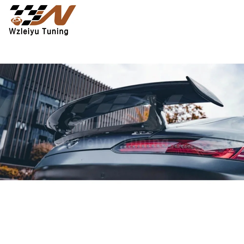 

New Style Carbon Fiber Rear Spoiler Wing Fit For Benz C190 AMG GT GTS GTC 15-21 High Quality Fitment