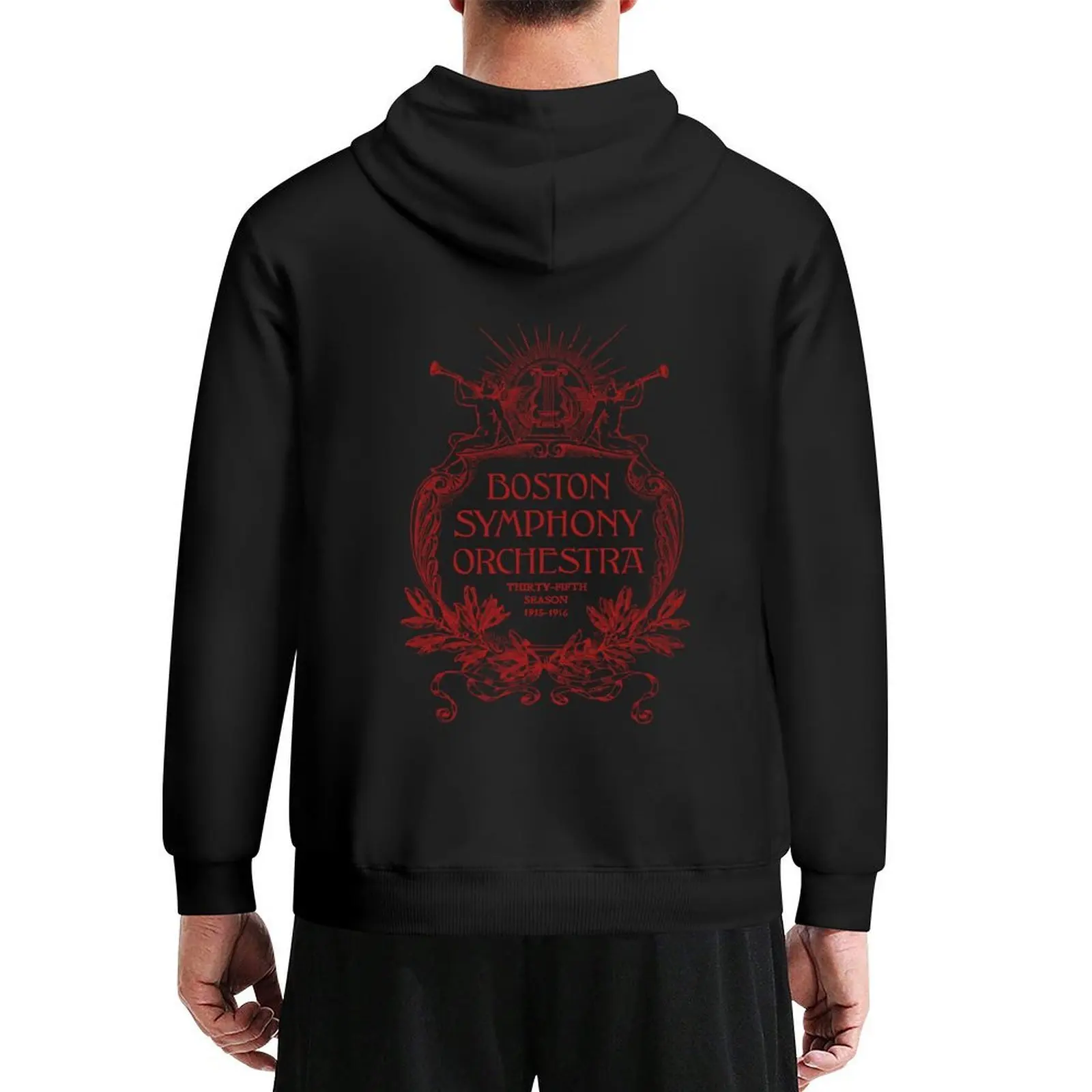 

Boston Symphony Orchestra 1915-1916 Classical Music Harp Angel Hoodie blouse mens clothing hoodies and sweatshirts new