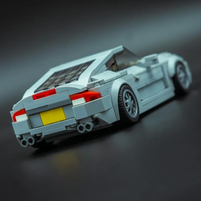 Speed Racing Car Model MOC Building Bricks Top Tier Sports Car XKR Modular Technology Gifts Holiday Assemble  Toys Suit
