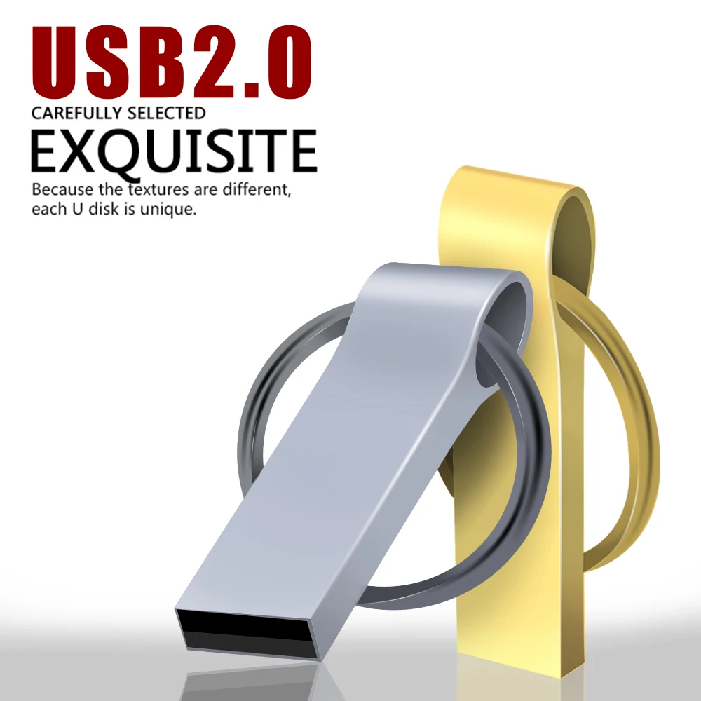 고속 USB 플래시 드라이브 64gb 금속 usb 플래시 디스크 16gb 펜드라이브 플래시 메모리 스틱, 32GB/8GB/4GB USB2.0 오목 선물