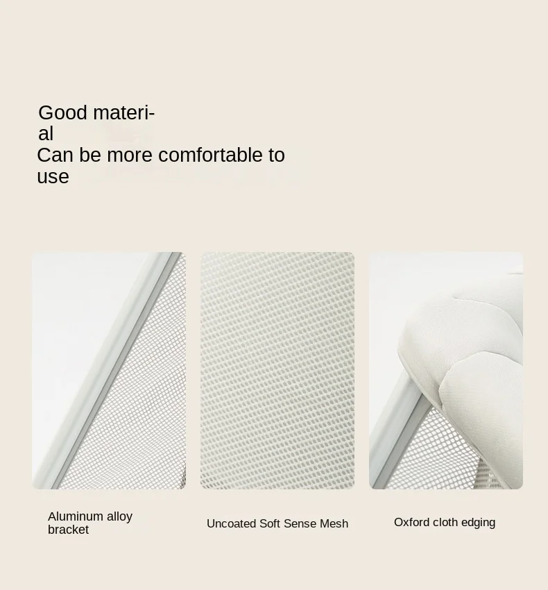 سرير أطفال متعدد الوظائف قابل للطي روضة متنقلة قابلة للطي سرير أطفال حديثي الولادة سرير ألعاب بسيط أثاث أطفال نموذجين #3