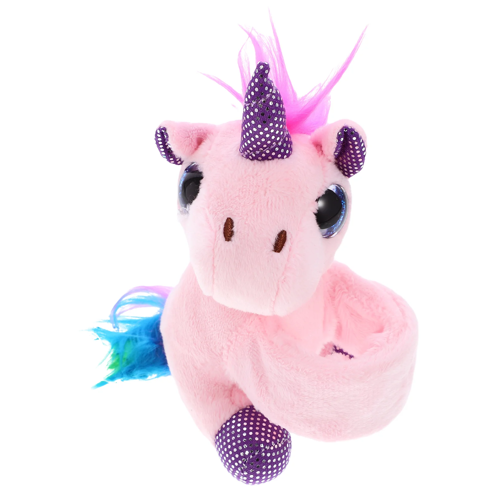 

Unicorn Slap Bracelet Stuffed Animal Huggables Plush Animals Slap Band Wrist Huggers Birthday Party