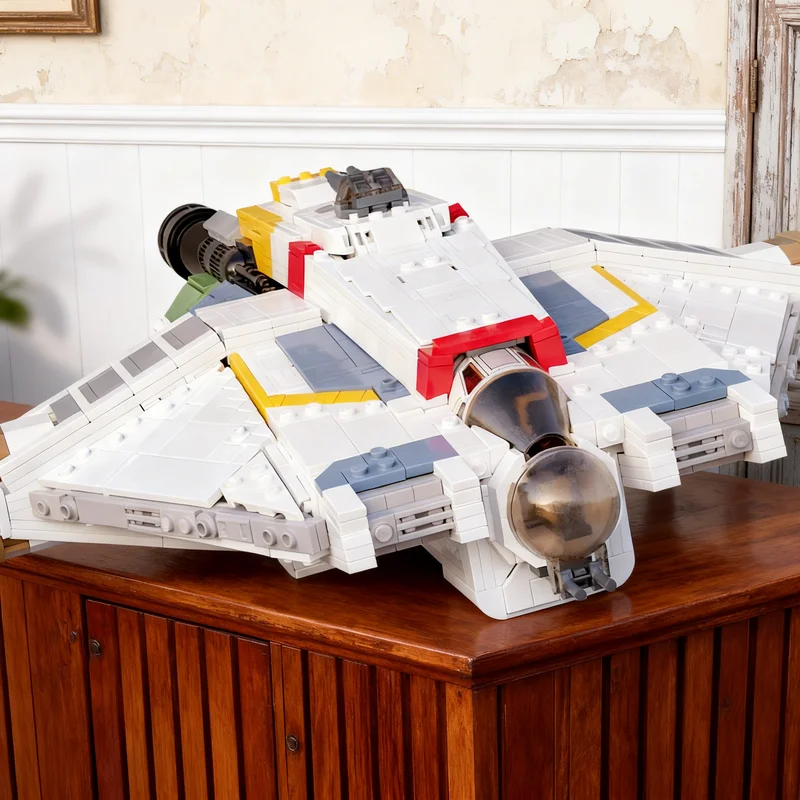 

3155 деталей MOC: Конструктор «Битва при Звездной Галактике» в миниатюрном масштабе, креативный подарок для самостоятельной сборки, декор для демонстрации, премиум-класс для взрослых и детей