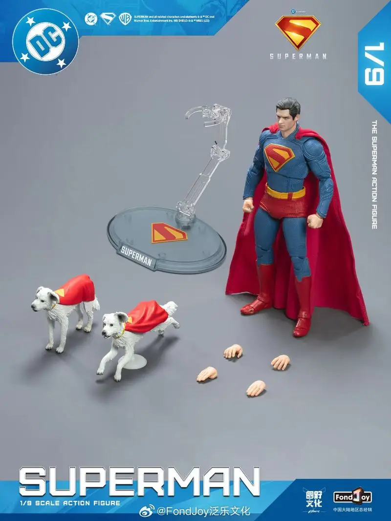 

Fondjoy Superman 1/9 Scale Action Figure Collectible Toy for Room Decoration Anime Gift for Birthday