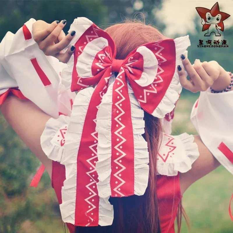 aa Bear House 002 Anime Touhou Project Reimu Hakurei أزياء الهالوين كرنفال التأثيرية WAT99 ★ ★