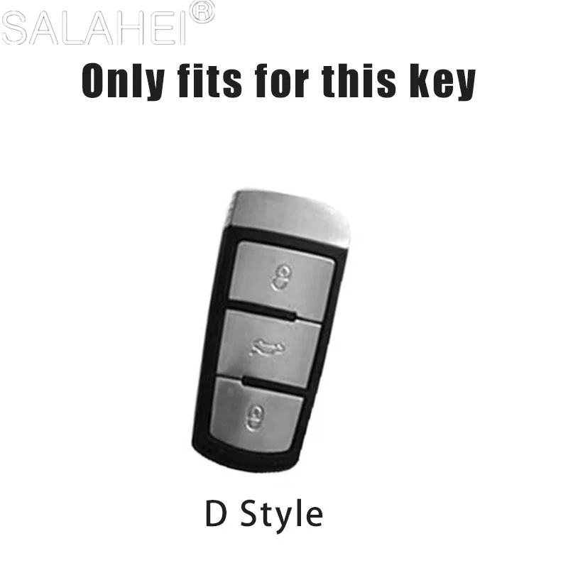 Zinc Alloy+ Leather Car Key Case Full Cover Fob for Volkswagen VW CC Passat B6 B7 Passat 3C CC Maogotan R36 B5 B7L Accessories