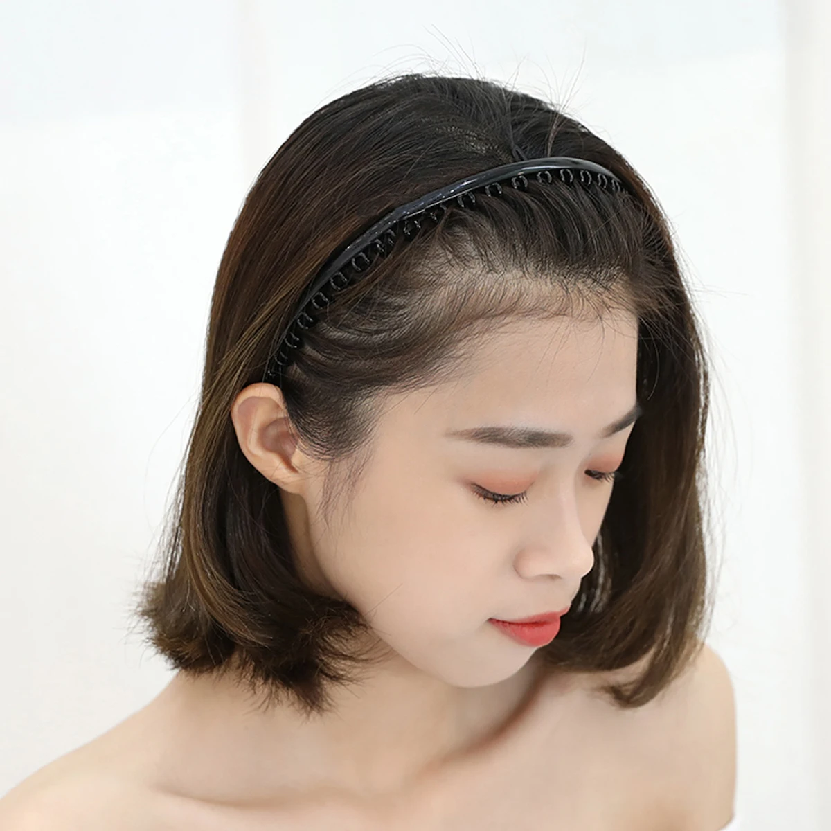 

4 Pcs Anti-slip Hairband Hoops Durable Long Lasting Simple Practical Daily Wear Retro Comfortable Safe Non-hurt Hair Scalp