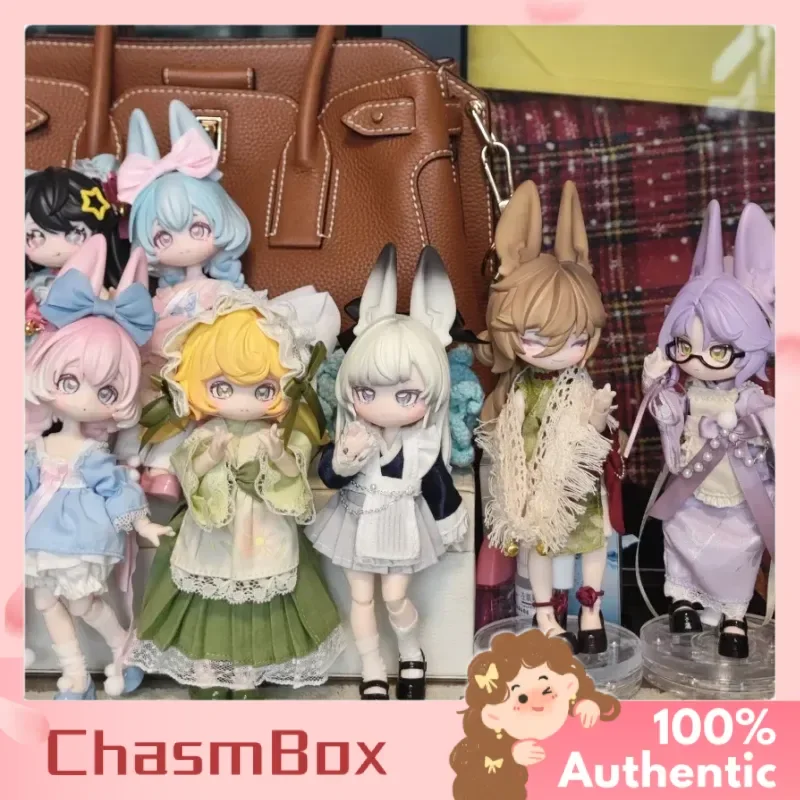 

Inedible Doll Blind Box Jumping Lunar Rabbit Baby Series 1/12 Movable Desktop Decoration Gift Ideas For Valentine'S Day
