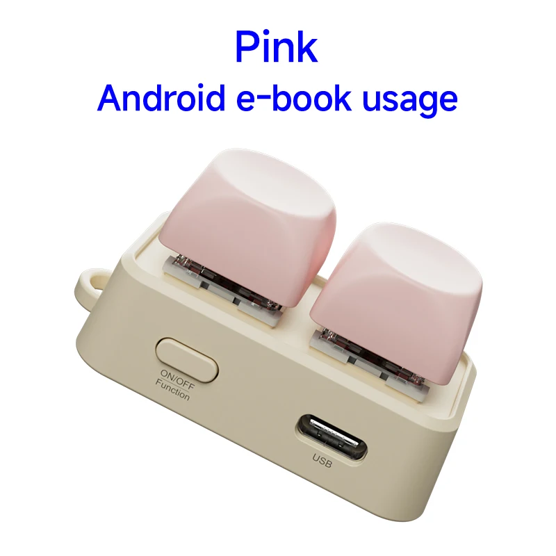 HANLINYUE Free2 Mini Bluetooth Page Flipper Keyboard