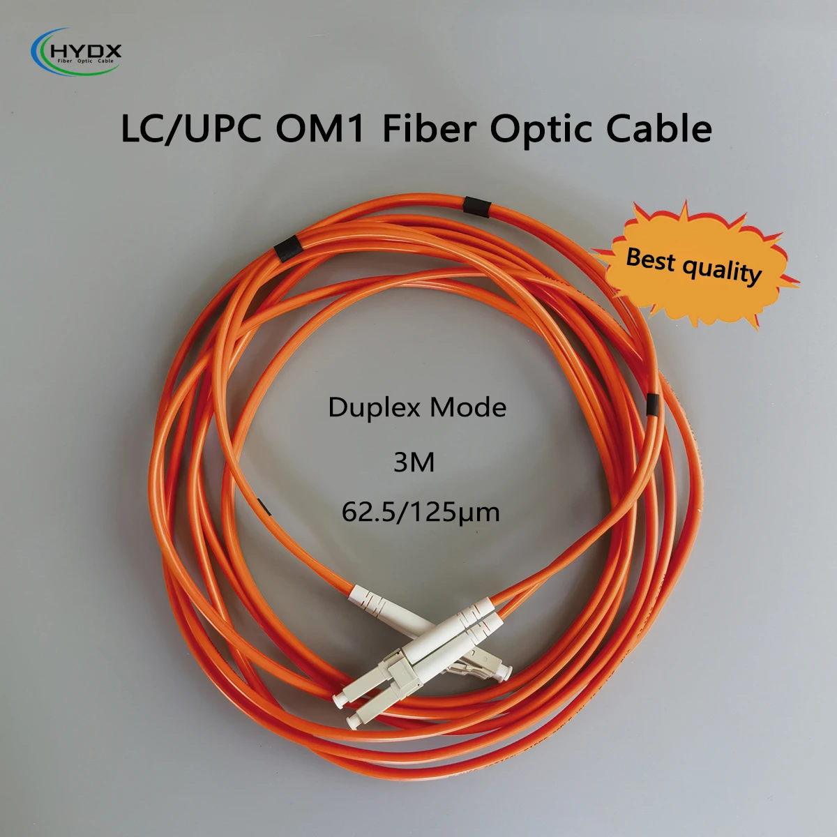 

OM1 Fiber Optic Cables Duplex Multimode LC/UPC_LC/UPC 3M 62.5/125μm Indoor FTTR Extension Cable Convert Patch Cord