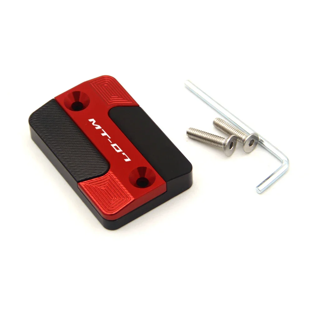 MT-07 لياماها MT-07 MT 07 دراجة نارية الملحقات CNC الجبهة سائل الفرامل خزان غطاء أسطوانة رئيسية غطاء الزيت #3