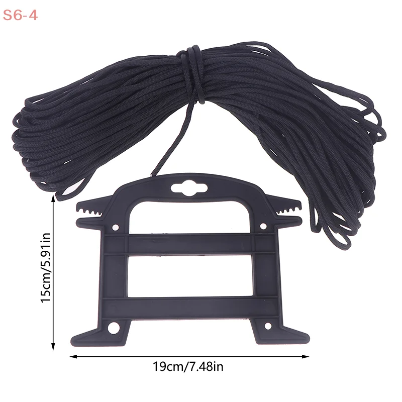30M Umbrella Rope Winder Folding Bucket Bridge Fishing Rope Portable Clothesline Spool Tidy Organizer Holder