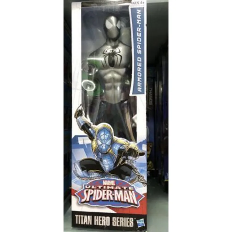 Hasbro 12 Inch Captain America Wolverine Iron Man Thor Spider Man Patriot Black Panther Figures Moving Doll Model Toy Gift