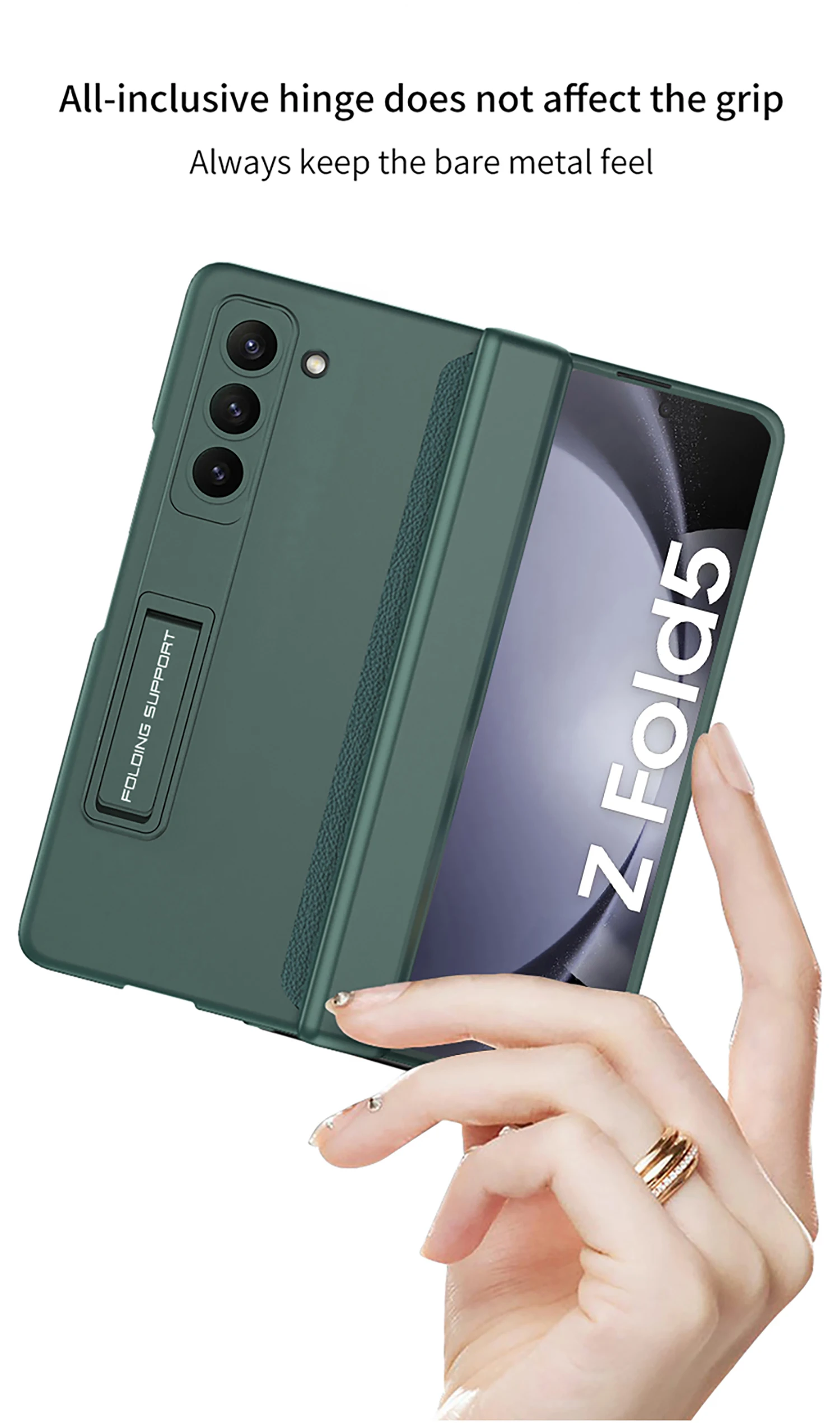 GKK Original Hülle für Samsung Galaxy Z Fold 8 Ultra 7 6 5 Hülle Magnetisches Scharnier Panzerung Stoßfest Matt Harte PC-Abdeckung für Z Fold 4 – Detail 17