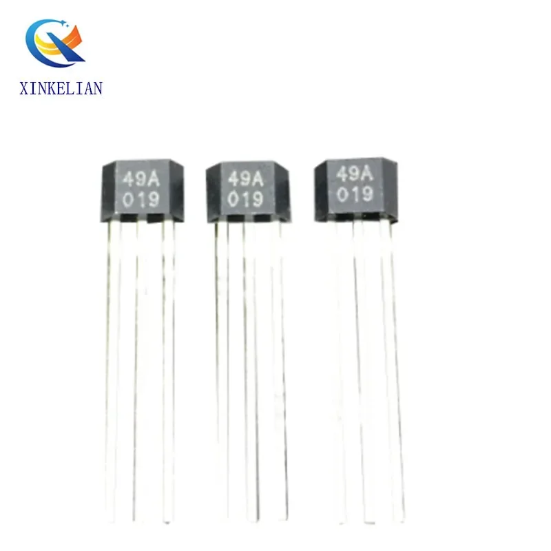 10PCS 49A Hall Sensor SS449A Unipolar Hall Switch Element 449A TO-92S Direct Plug In