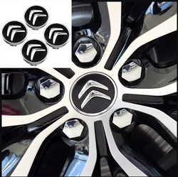 4PCS 60mm Car Wheel Center Hub Caps Rim Caps high-quality Car styling For Citroen C1 C2 C3 C4 C5 C6 C8 C4L DS3 DS4 DS5 DS5LS DS6