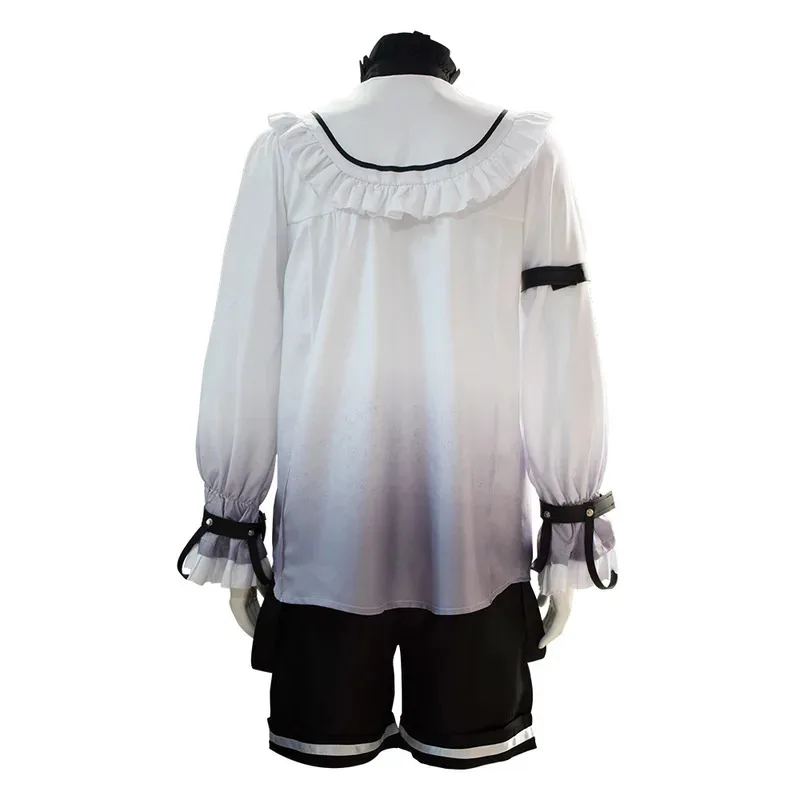 Sky03 เกม Len คอสเพลย์ชุดวิกผมเกม Propject Sekai Diva ฮาโลวีนชุดคอสเพลย์ PJSK Party เสื้อผ้ากางเกงขาสั้นผู้หญิง M55Ku %