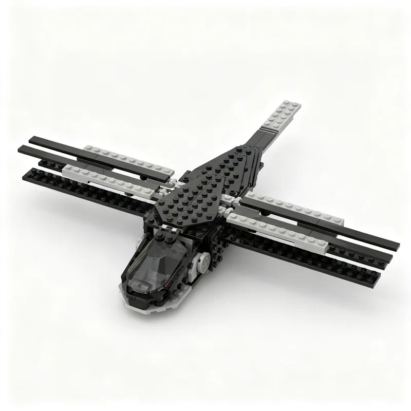 175pcs MOC Icons Dune ornithopter Model Christmas Gift Interior Decoration Collection Decorative Ornament For Bookshelf Display