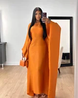 Abaya papillon à l'intérieur de la ceinture intérieure, Robe longue de fête musulmane pour femmes, dubaï, turquie, vêtements islamiques, Ramadan Eid, Kaftan 6