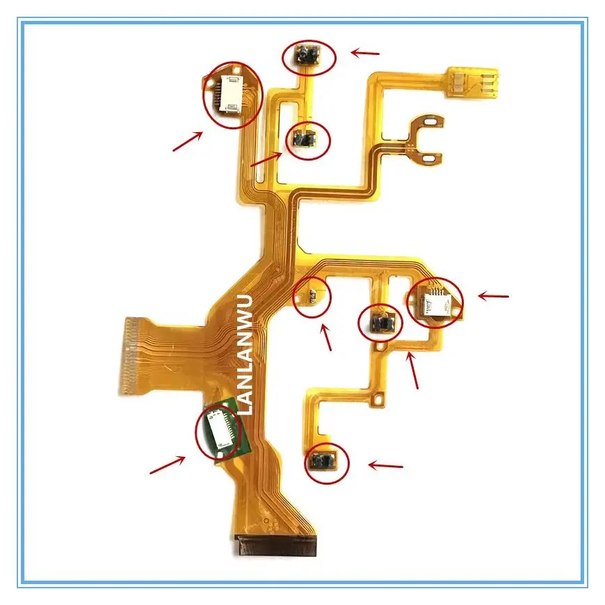 НОВЫЙ гибкий кабель диафрагмы объектива FPC для Canon SX100 SX110