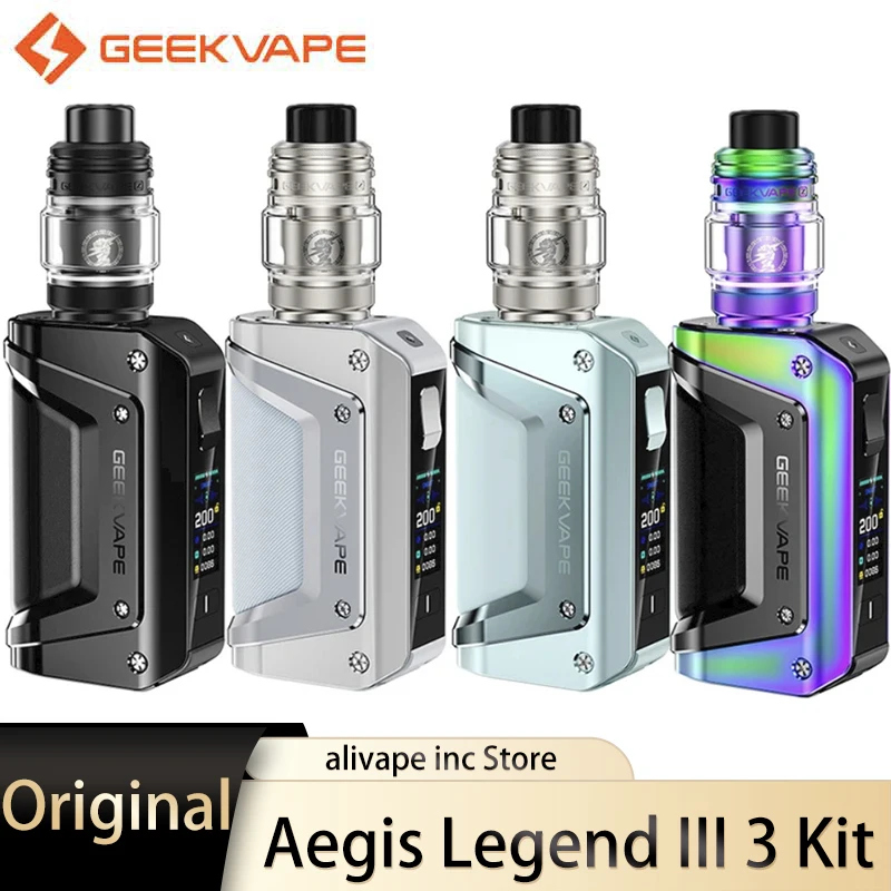 cigarette voopoo doric Geek Vape Aegis Legend 5 Vape Mod | Black Blue Silver Red