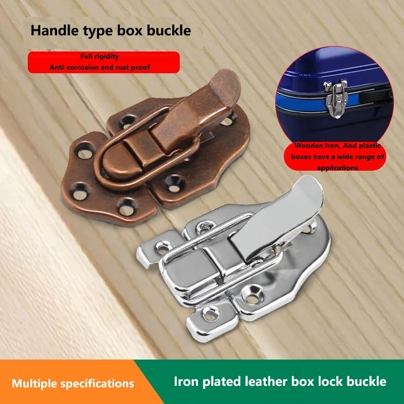 Aviation Box Buckle Iron Sheet Luggage Craft Box Dining Table Desktop Door & Window Buckle for Home And Travel