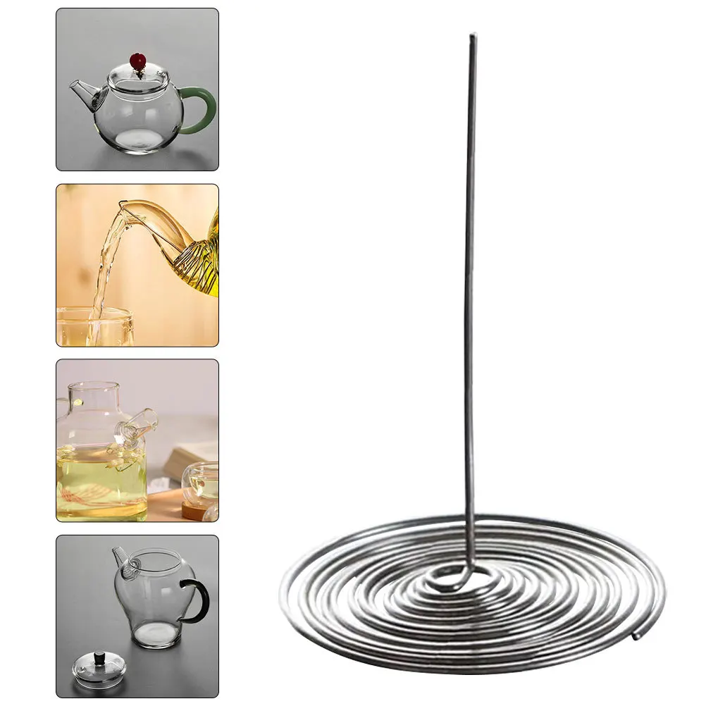 

30Pcs Stainless Steel Teapot Spout Strainer Tea Filter Screen Spring Filters for Tea Pot Accessories Loose Leaf Infuser