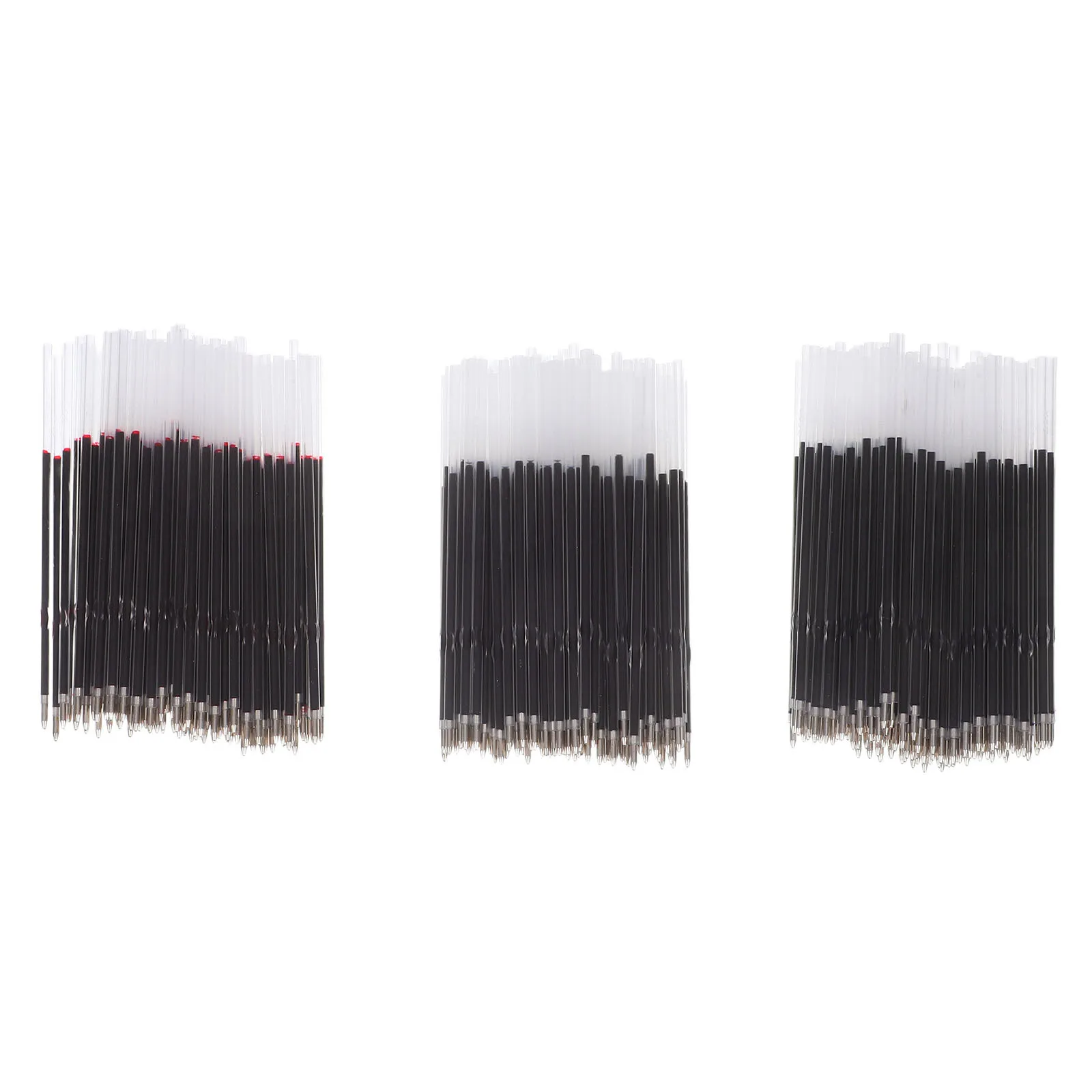 

300Pcs 0.7mm Universal Ballpoint Pen Refills Retractable Quick Drying Ink Replacement for Office School and Teacher Supplies