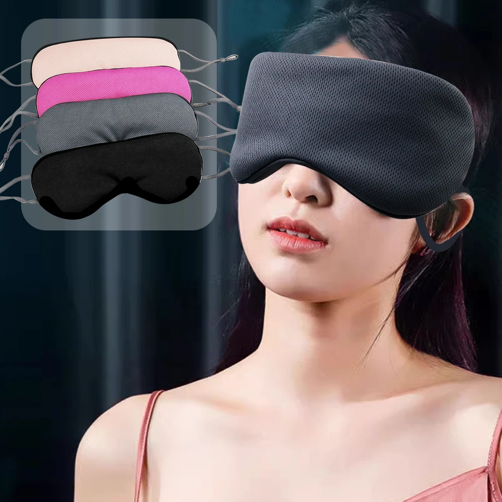 Universal Shading Sleep Aid Eye Face Mask Double-sided Sleeping Eye Mask Ventilation Lunch Break Eye Mask Breathable Eyeshade image 5