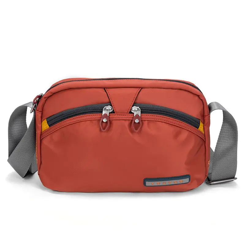 Bolso cruzado pequeño de tela Oxford para mujer, bolso de hombro simple de nailon, bolso de lona que combina con todo