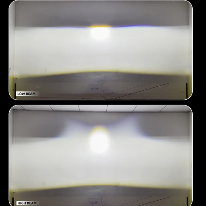 

Double Matrix Bi LED Hi Lo Beam Projector Lens 12V 69W 6000K Headlight Retrofit