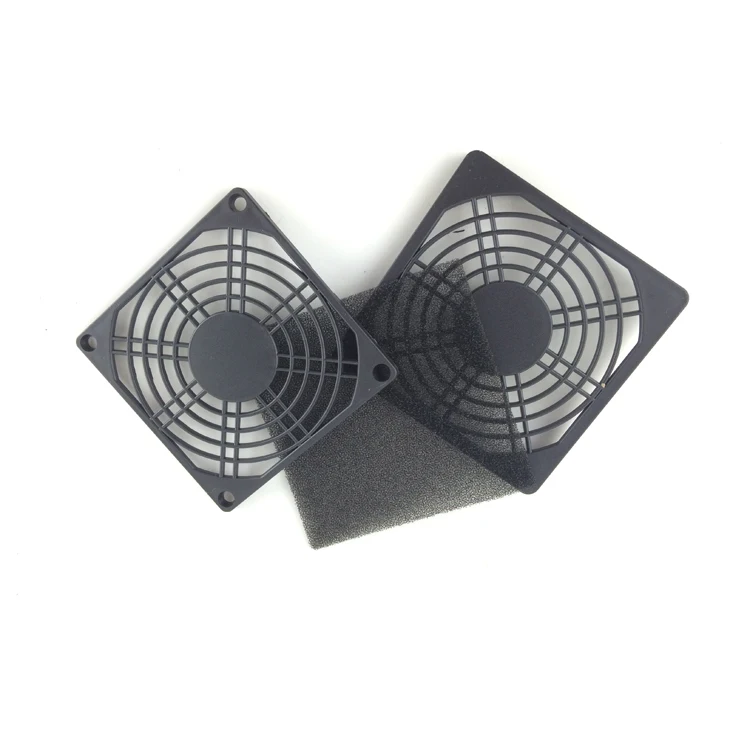 Triple protection 9cm Dustproof filter for PC Encasement Three in One Overlay Cover Suit for 90mm Axial Fan or cooling fan