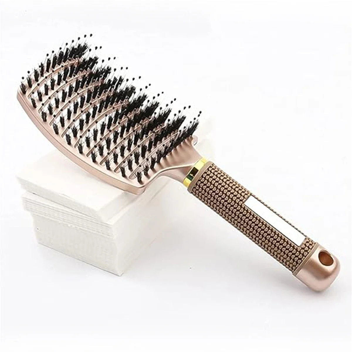 

Magic Hair Brush Scalp Massage Comb Boar Bristle Nylon Women Wet Curly Detangle Hair Brush Salon Hairdressing Styling Tool