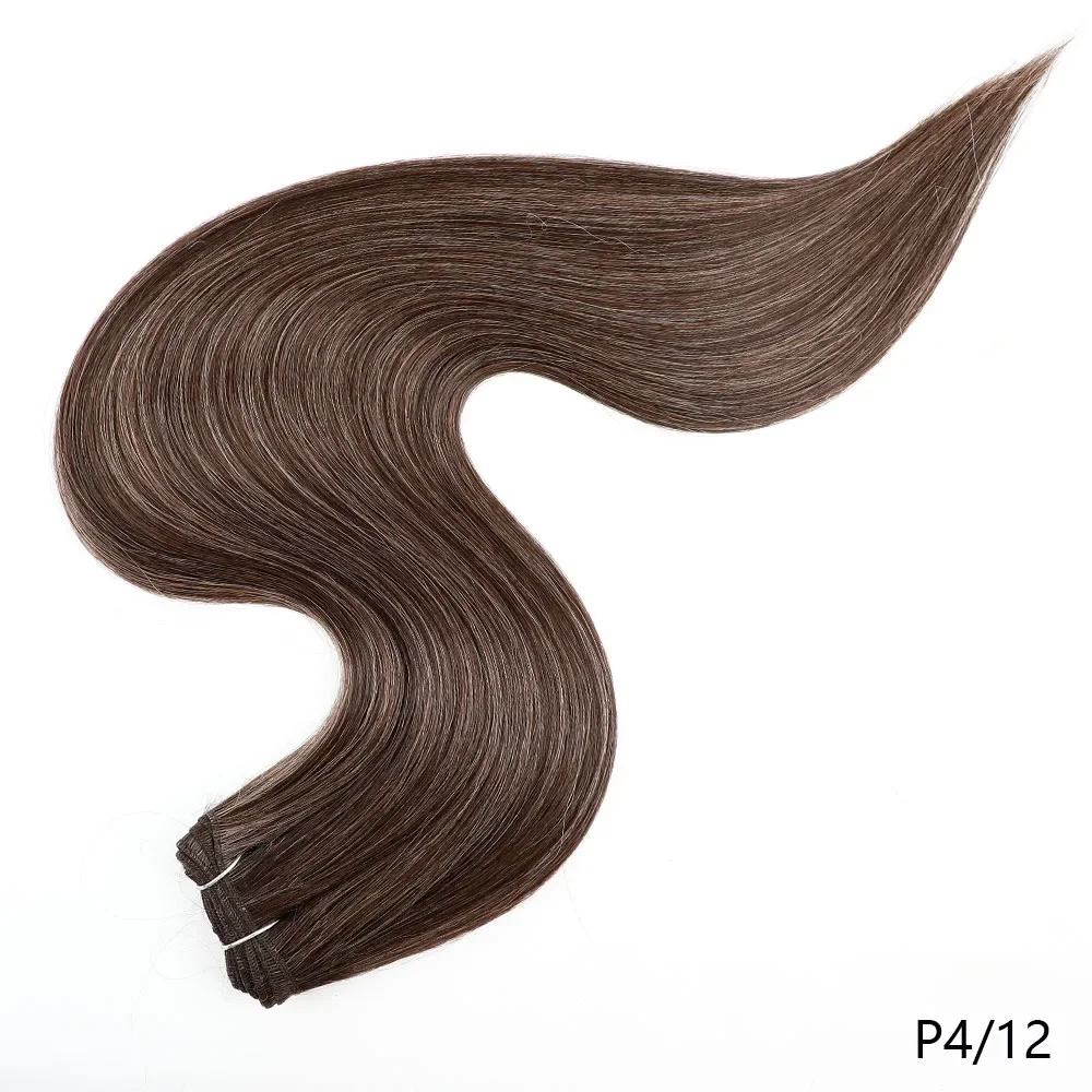 Straight Hair Extensions Synthetisch Glad Ombre Haar Weven 26 Inch Blauwe Synthetische Steil Haar Bundels Vol Tot Eind