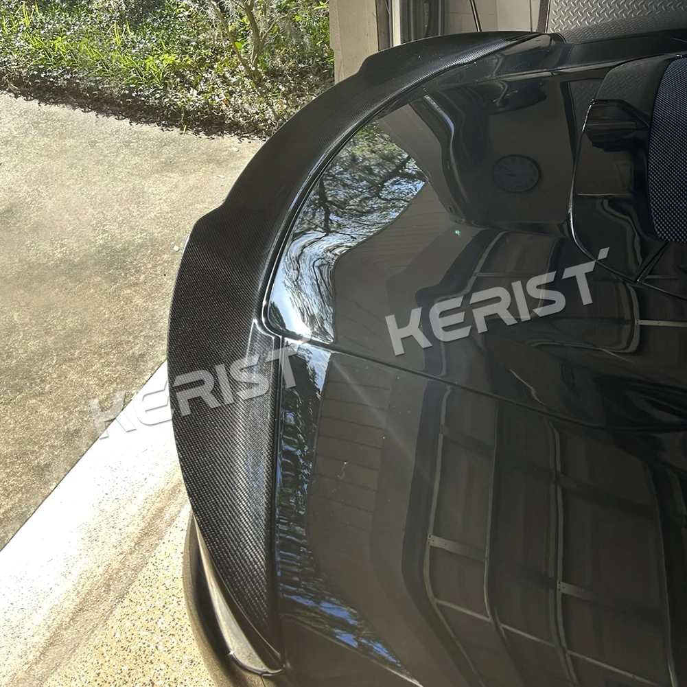 Carbon Fiber Trunk Rear Wing Ducktail Spoiler Lip For Maserati MC20 MAN-Style 2020-2023