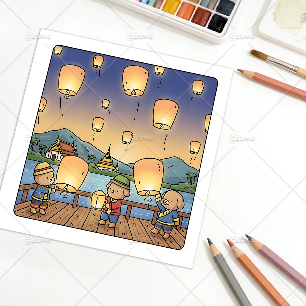 COZY CULTURES Bold-easy Patterns Coloring Book for Adults Cute Drawing Book Perfect Gift for Party and Birthday ﻿ view 6