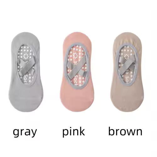 등받이 덧신형 요가 양말 대표 이미지