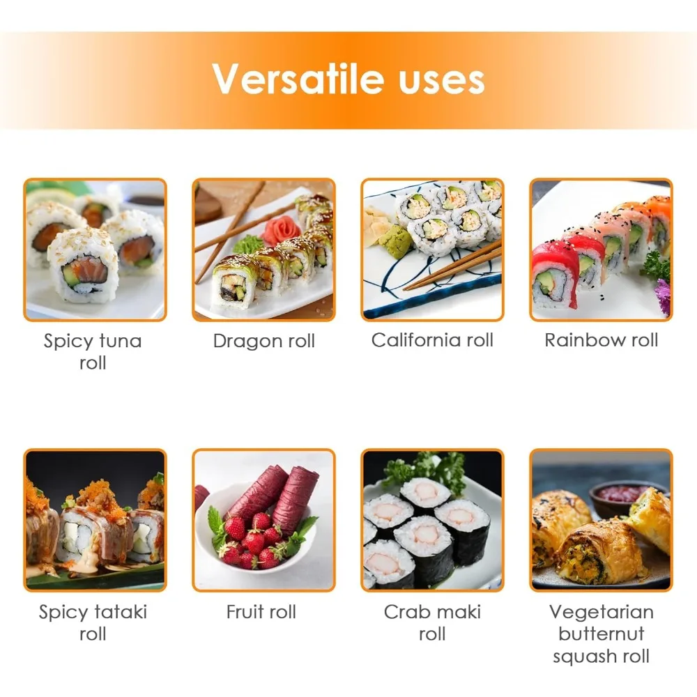 أسطوانة لف لحم السوشي، قشر الملفوف الخضار من أوراق العنب، أداة صنع السوشي، ملحقات المطبخ، أدوات السوشي #4