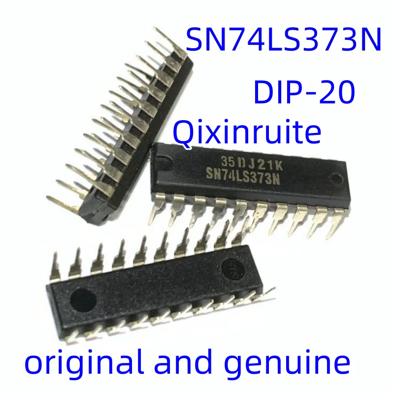 Qixinruite Brand new original SN74LS373N DIP-20 SN74LS373NSR=74LS373  SO-20-208mil  4.75V~5.25V D-type latch IC chip